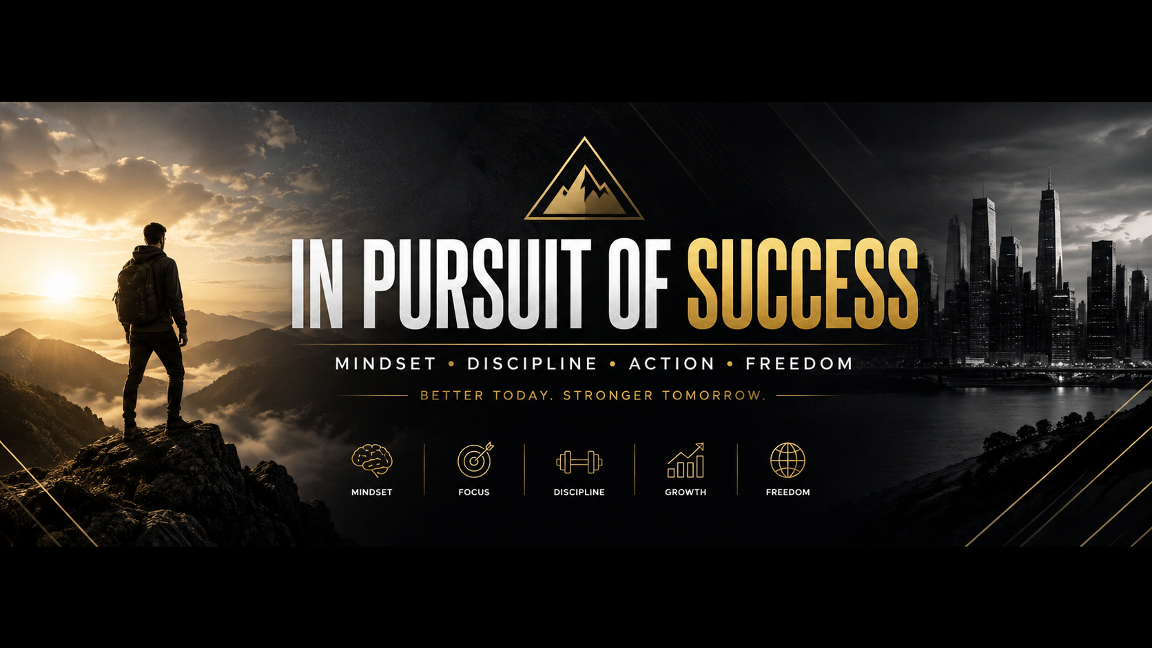 In Pursuit of Success Banner